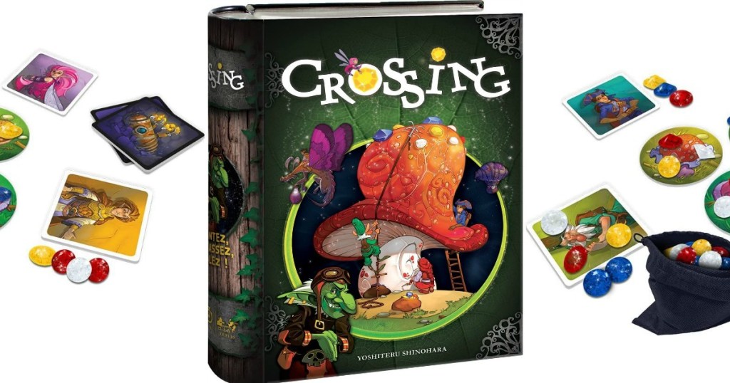 Asmodee Crossing game and pieces