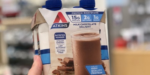 Atkins Protein-Rich Shakes 12-Pack Just $10.85 Shipped on Amazon | Only 90¢ Each