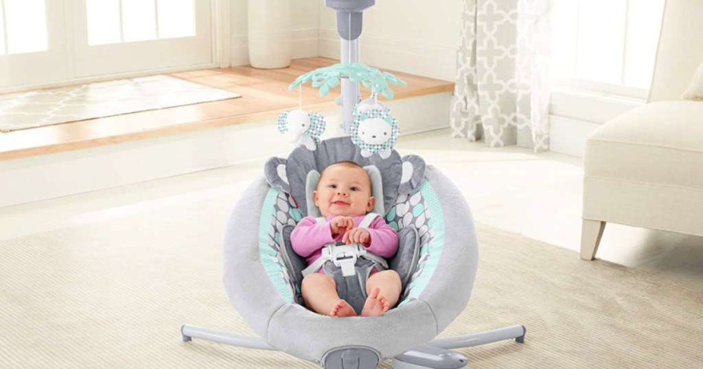 FisherPrice Monkey Cradle 'n Swing Only 99.99 Shipped on