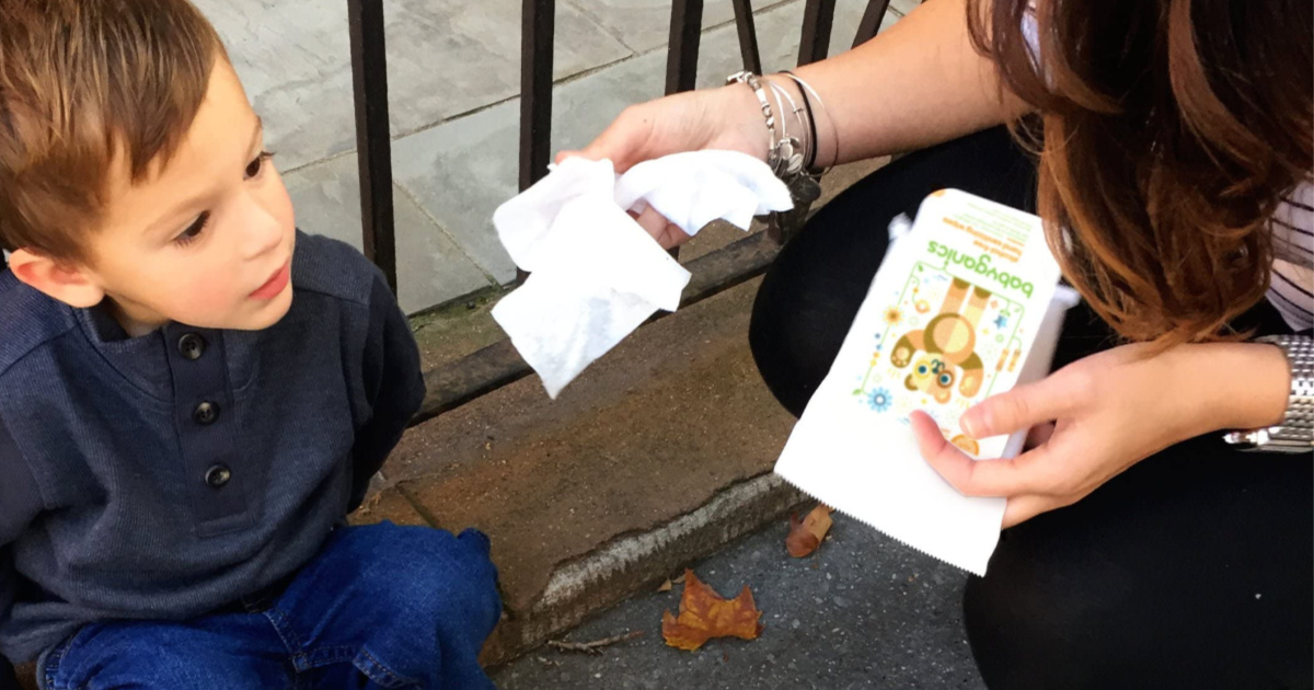 babyganics hand sanitizing wipes target