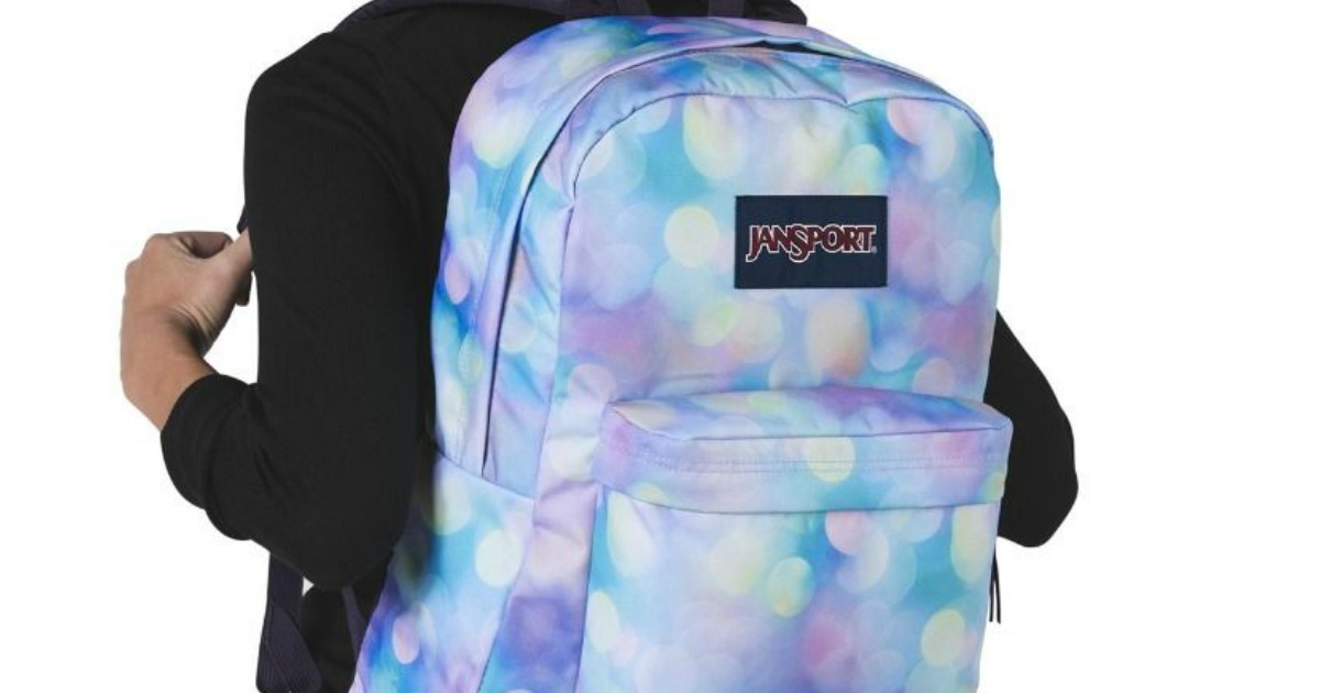 multi colored jansport backpacks