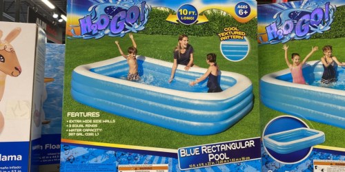 H2O Go! Rectangular Family Pool Just $22.99 at ALDI