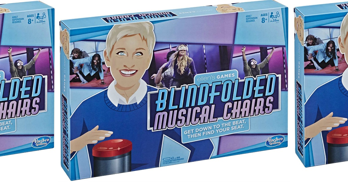 Ellen's Games Blindfolded Musical Chairs Only 5.99 on Amazon
