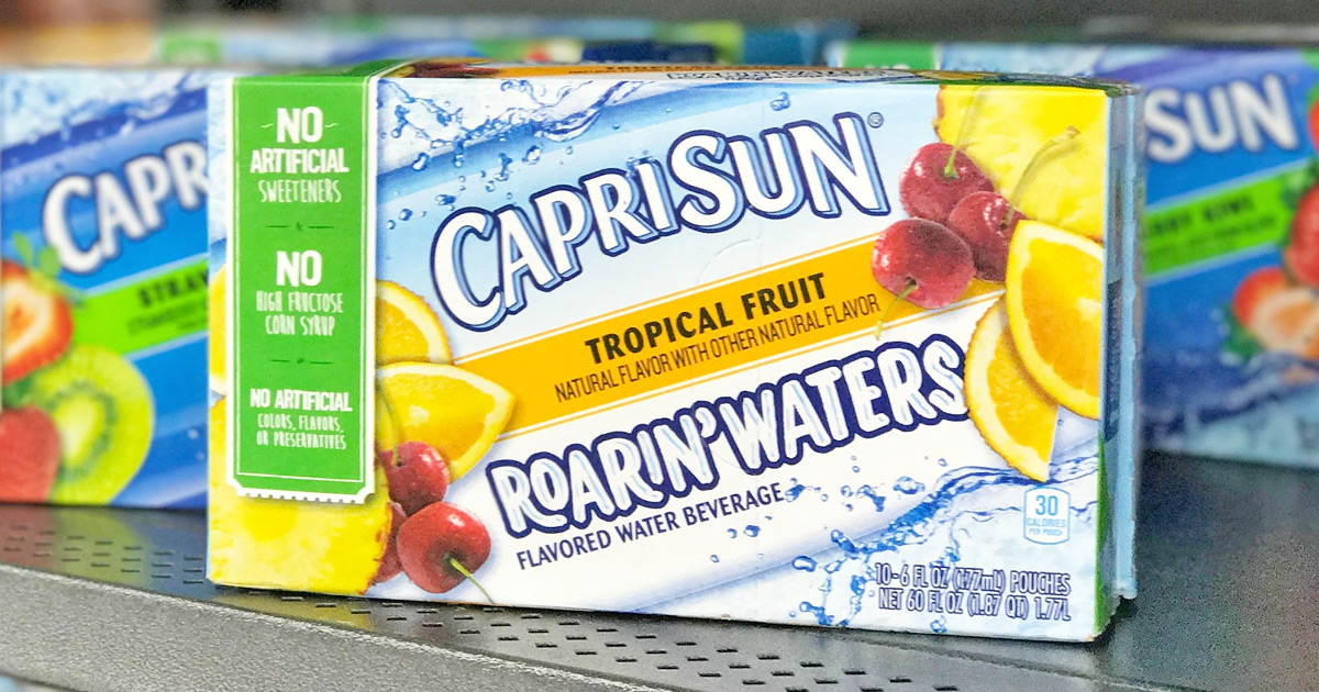 40 Capri Sun Juice Pouches Only 6.31 Shipped on Amazon Just 16¢ Each