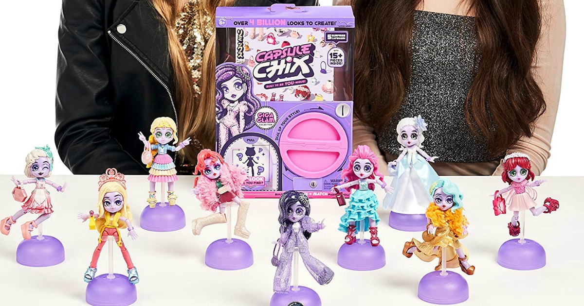 Capsule Chix Giga Glam Collection W Doll Only 6 51 On Amazon Regularly 15 Hip2save