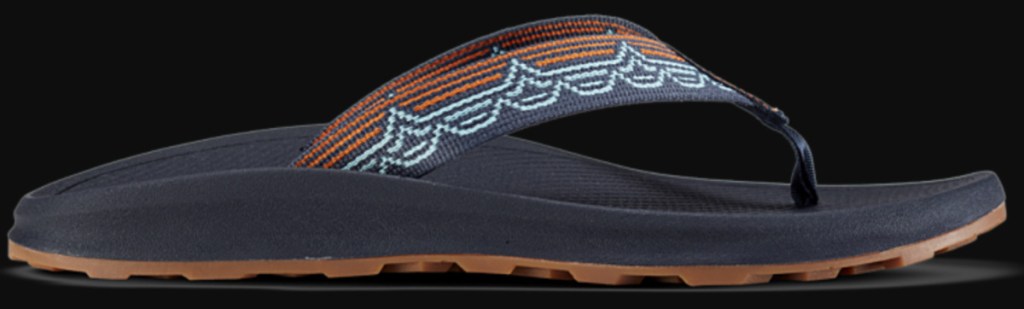 men's colorful chaco flip flop sandals