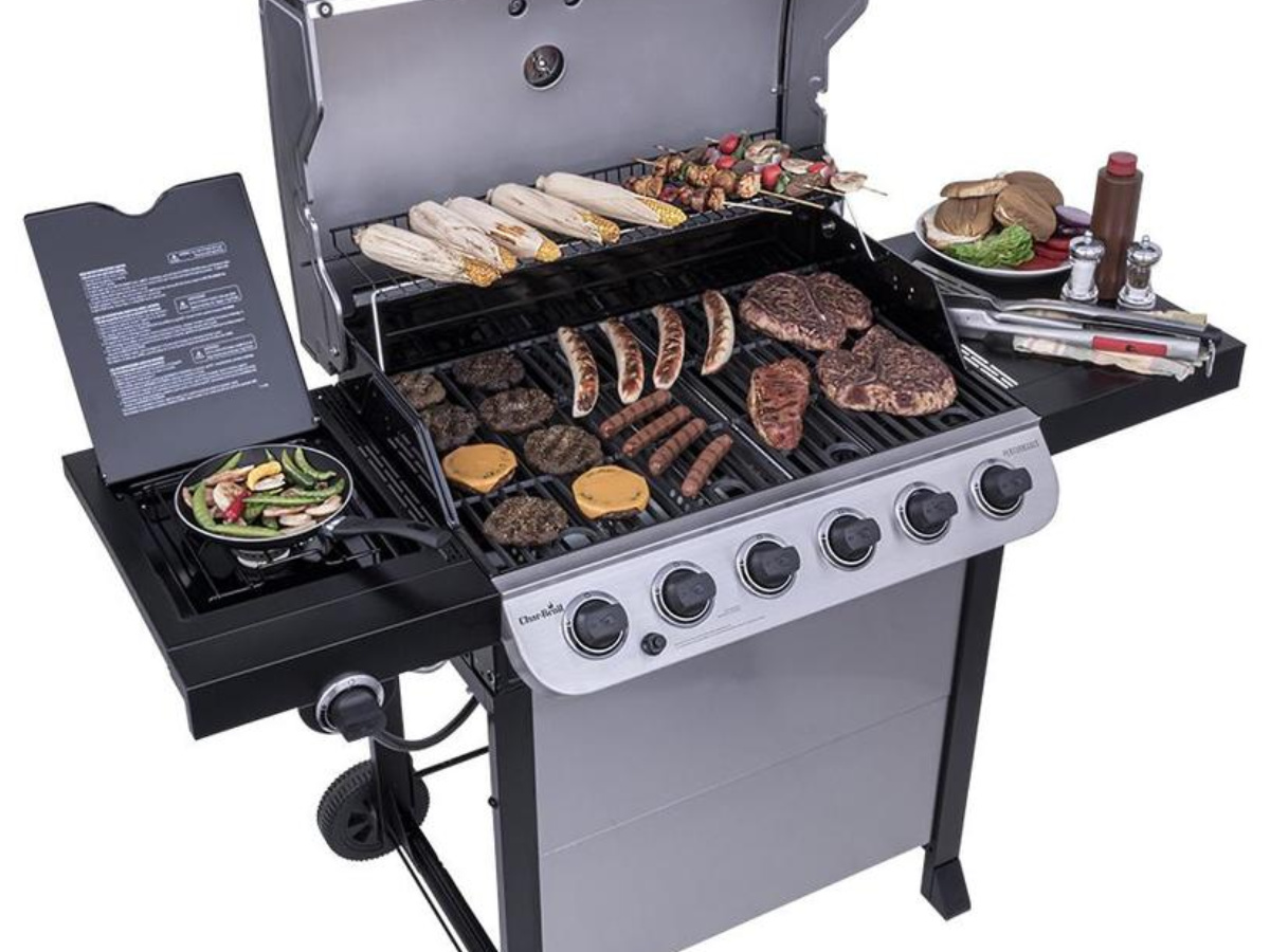 Char Broil 6 Burner Gas Grill Only 189 on Lowes Regularly 289