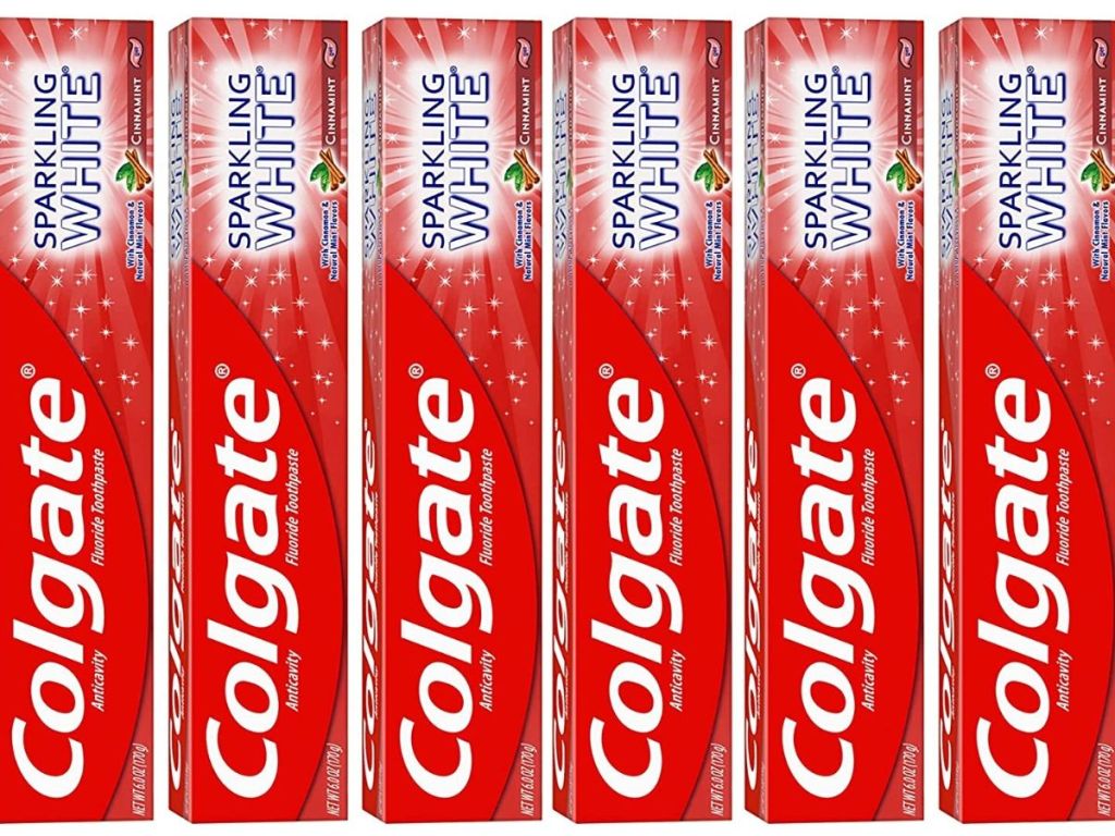 Colgate Cinnamint Toothpaste 6 boxes