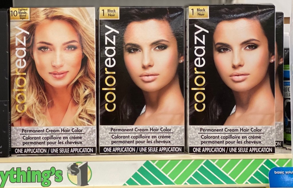 Permanent Hair Color Only $1 at Dollar Tree