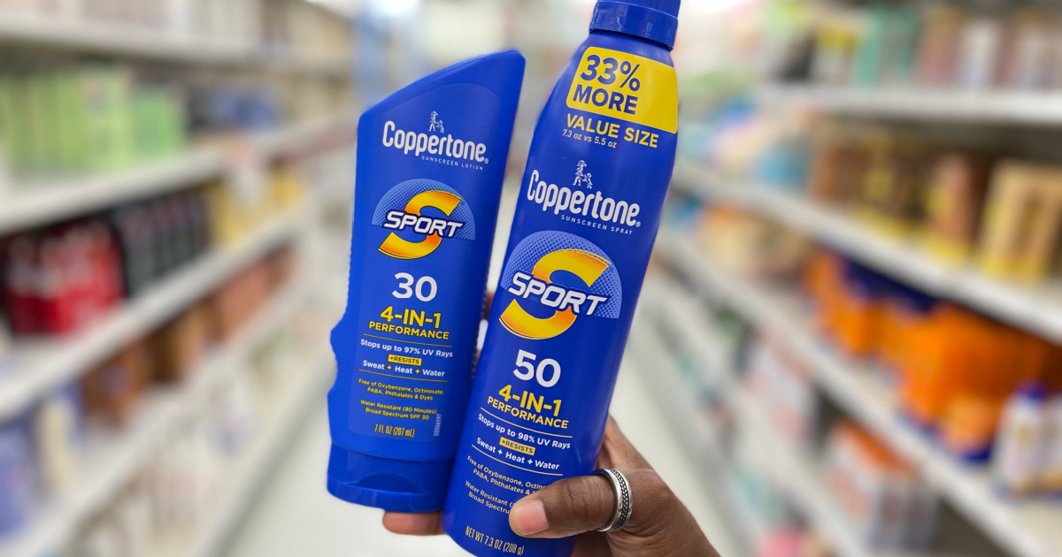 coppertone sport sunscreen spray