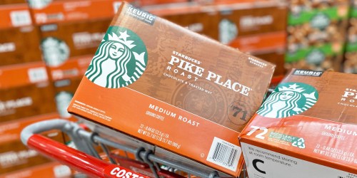 Starbucks 72-Count K-Cups Only $29.99 at Costco (Just 42¢ Each)
