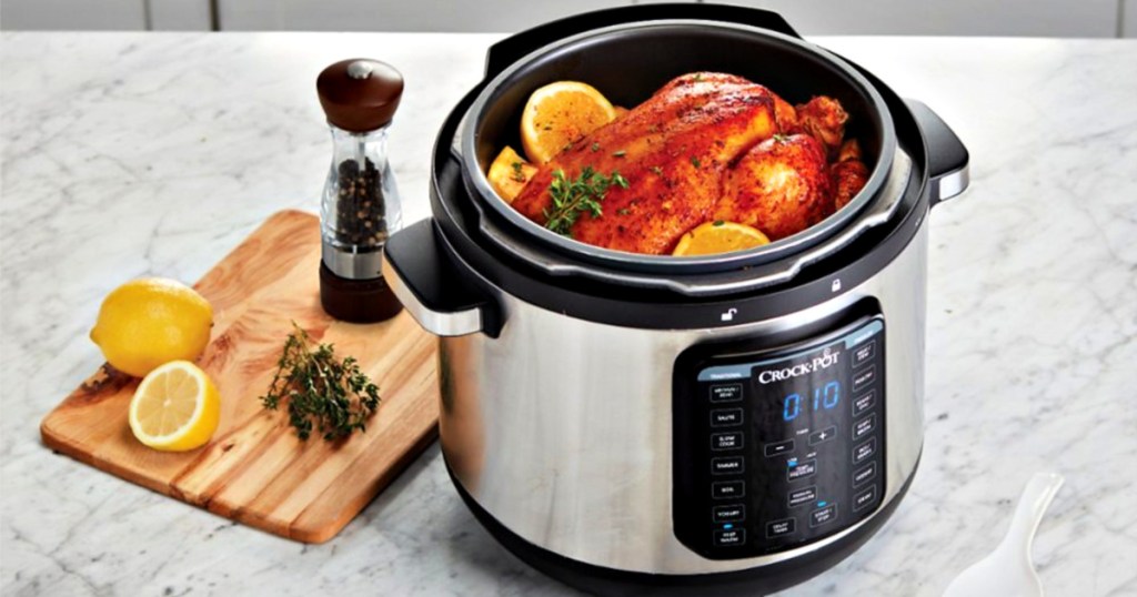 Crock-Pot 8-Quart Pressure Cooker Only $69.99 Shipped (Regularly $130)