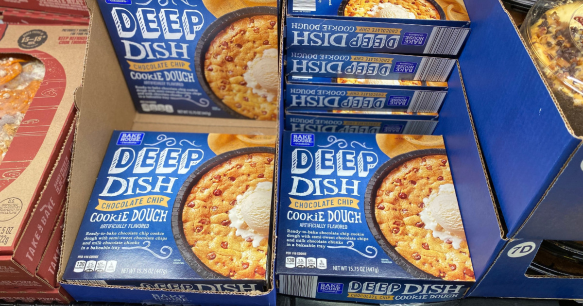 ALDI is Selling ReadytoBake Deep Dish Chocolate Chip Cookie Dough
