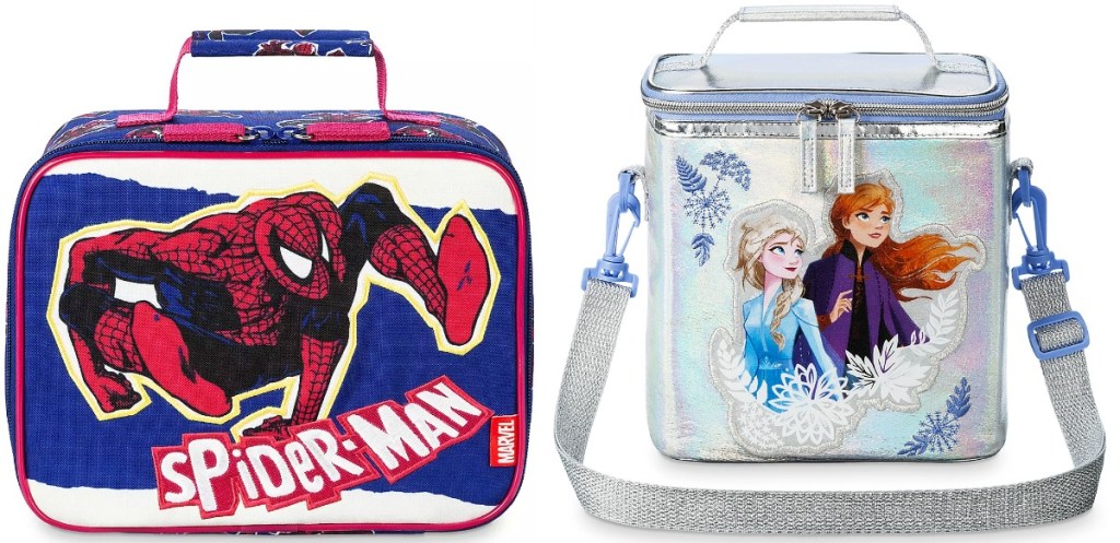 Two styles of kids lunch boxes
