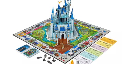 This New Disney Parks Monopoly Game Features a Pop-Up Castle