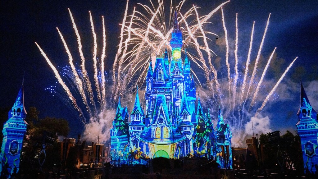 fireworks at Disney World