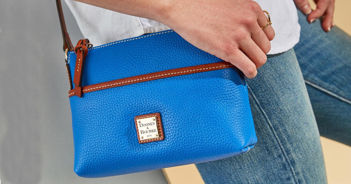 dooney bourke blue purse