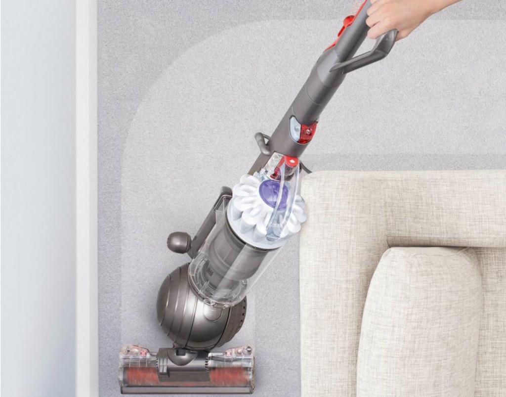 white dyson ball vacuum