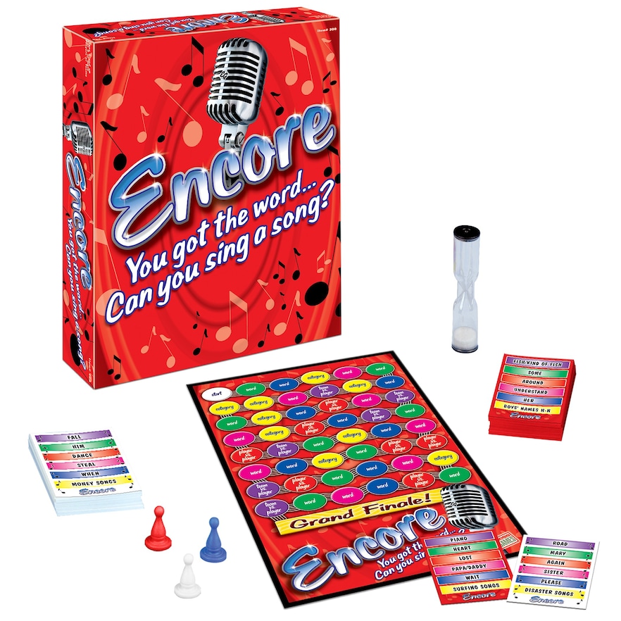 Encore Game shown with contents