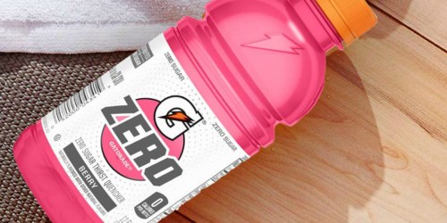 Gatorade Zero Sugar 24-Pack Only $7.60 Shipped on Amazon | Just 32¢ Each