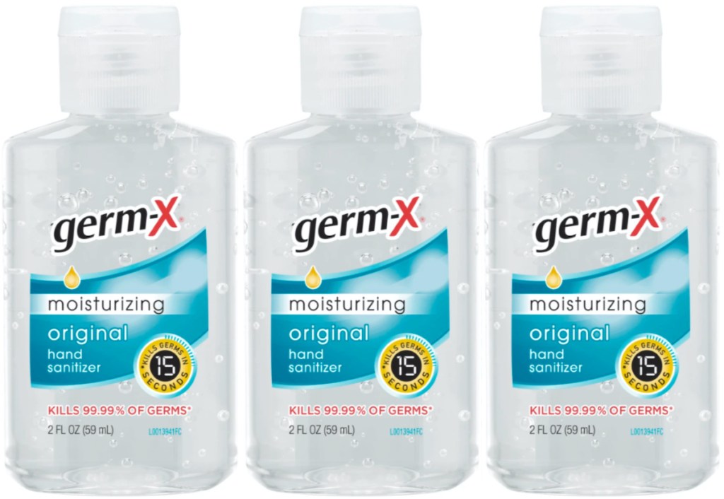 bottles of germ-x 2 oz
