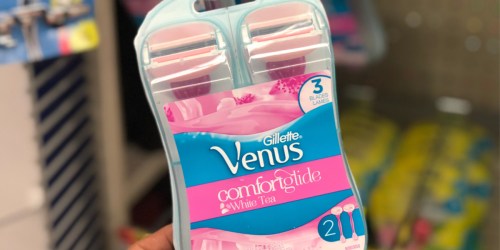 Gillette Venus Disposable Razors 2-Count Only $3.62 Shipped on Amazon (Regularly $7)