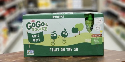 GoGo SqueeZ Applesauce Pouches 20-Count Only $8 Shipped on Amazon | Just 41¢ Per Pouch