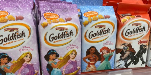 Goldfish Disney Princess & Marvel Avengers Crackers Coming to Target in June
