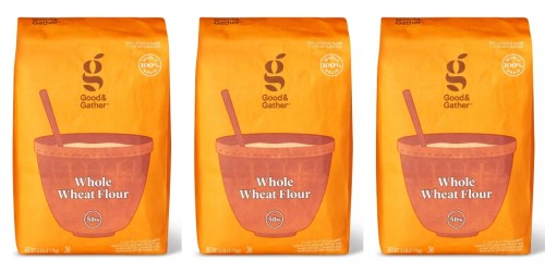 Whole Wheat Flour 5lb Bag Only $1.99 on Target.com