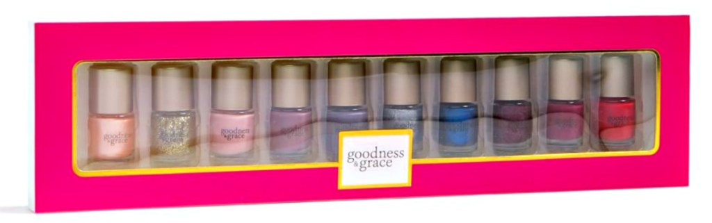 Goodness & Grace 10-Piece Nail Polish Set