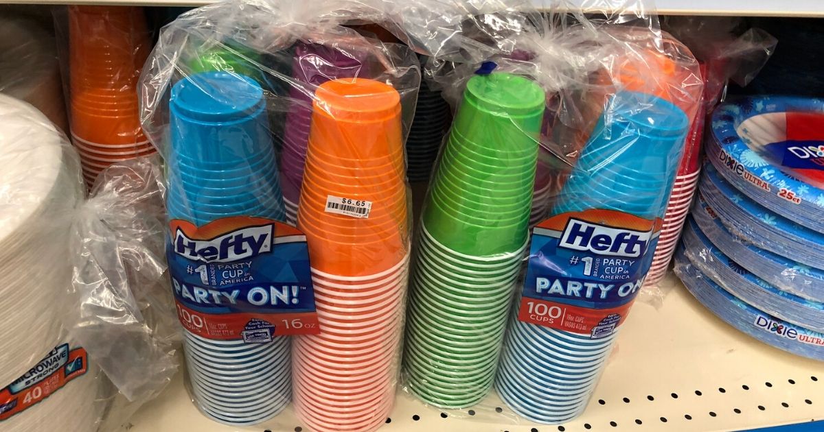 Hefty® Party On! Red Plastic Party Cups, 60 ct - Kroger