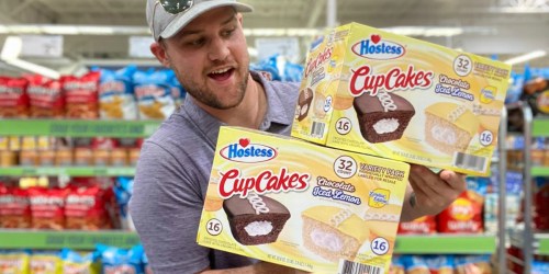 Hostess Iced Lemon & Chocolate Cupcake 32-Count Only $7.98 at Sam’s Club