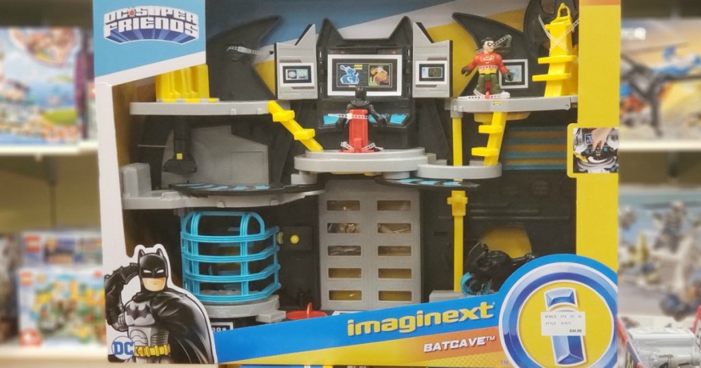 Batcave toy in a box