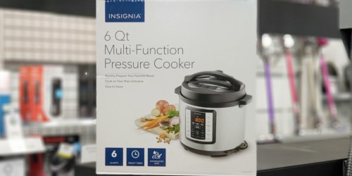 Insignia 6-Quart Multi-Function Pressure Cooker Only $24.99 on BestBuy.com (Regularly $60)