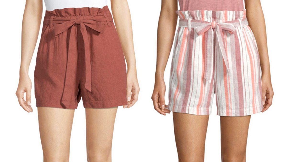 high waisted shorts jcpenney