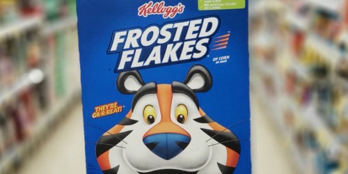 Kellogg’s Frosted Flakes Only 59¢ Each at CVS After Cash Back + Get 5 Free Kids Books