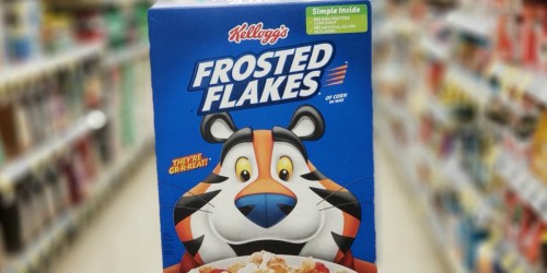 Frosted Flake Cereals Only 59¢ Each After Cash Back at CVS (Starting 7/18)