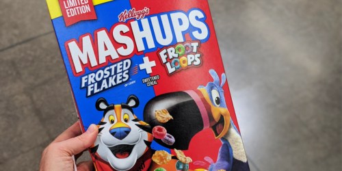 New Kellogg’s Mashups Cereal Mixes Frosted Flakes & Froot Loops