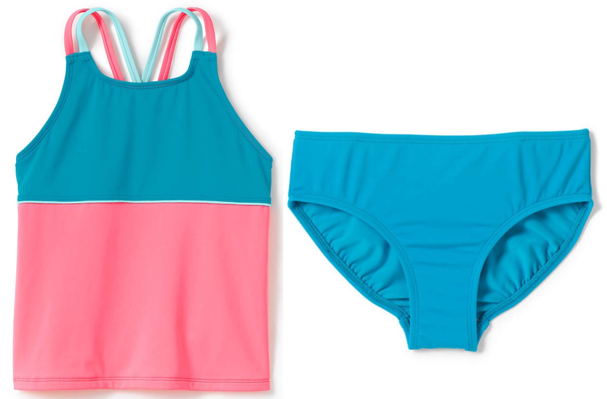 lands end childrens swimsuits