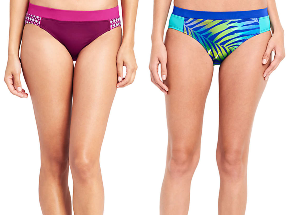 lands end womens swimsuit bottoms