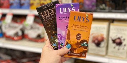75¢/1 Lily’s Chocolate Coupon Available to Print