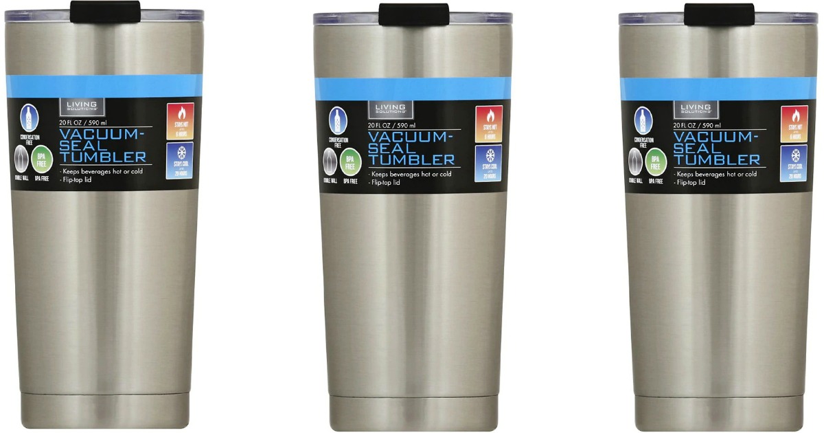 Stainless Steel Tumblers Just $7.50 Each on Walgreens.com + Free Store Walgreens Stainless Steel Water Bottle