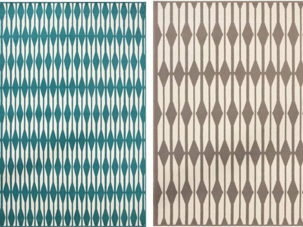 two area rugs