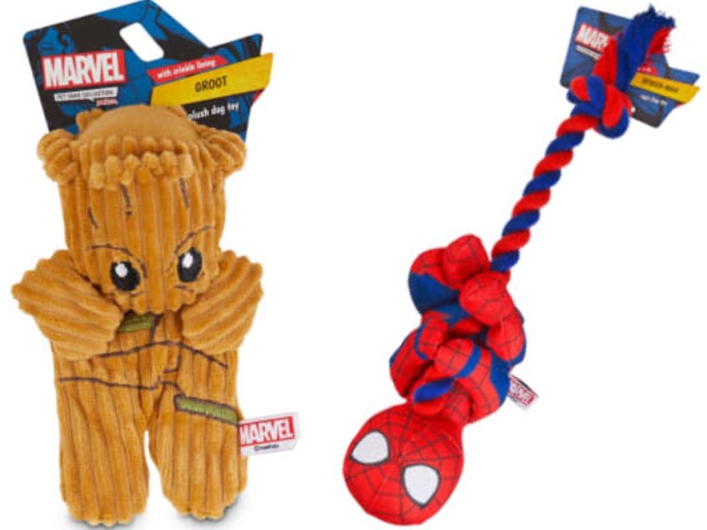 marvel superhero dog toys 