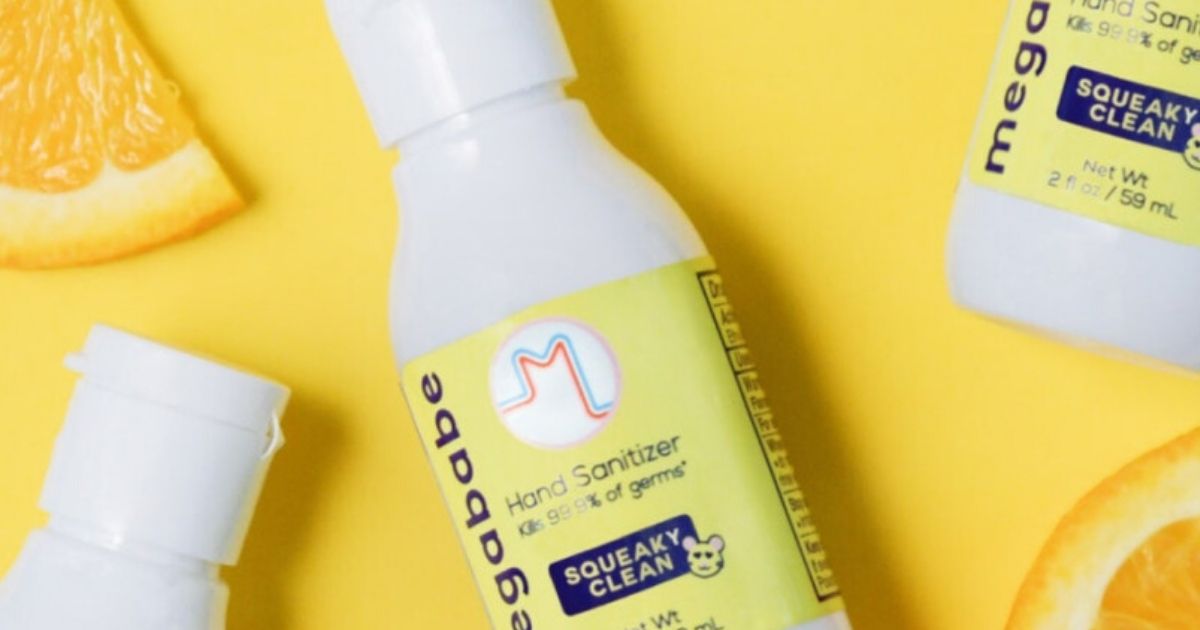 Megababe Squeaky Clean 8oz Hand Sanitizer Only 9.99 on