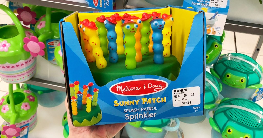 melissa and doug worm sprinkler