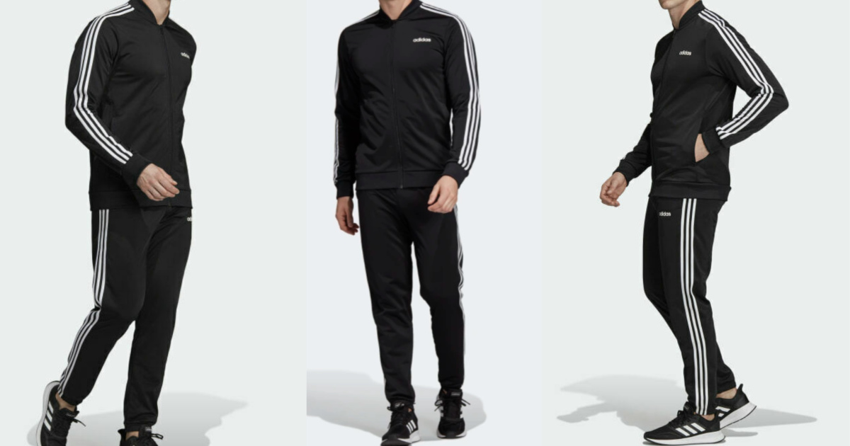 adidas track outfit mens