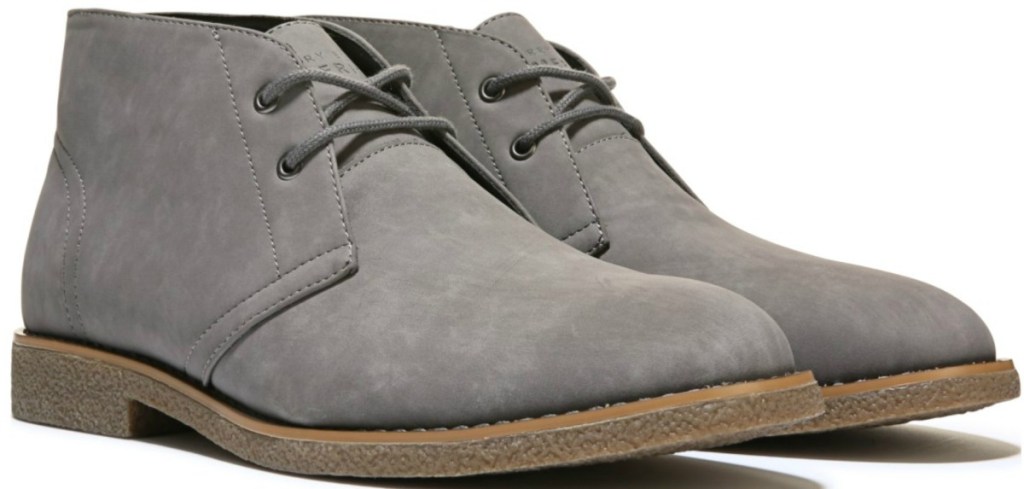 men's grey suede chukka boots
