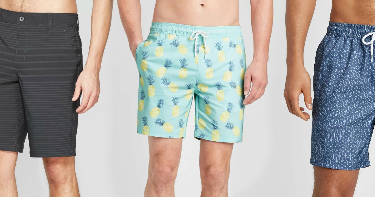 target swim shorts mens