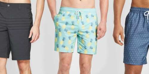 Buy 1, Get 1 Free Men’s Swimwear on Target.com